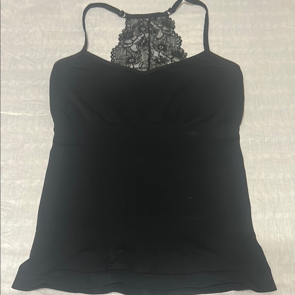 Elegant Black Lace Women's Top